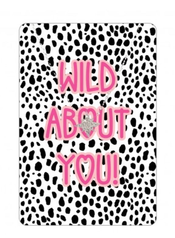 Wild About You Jewelry Card