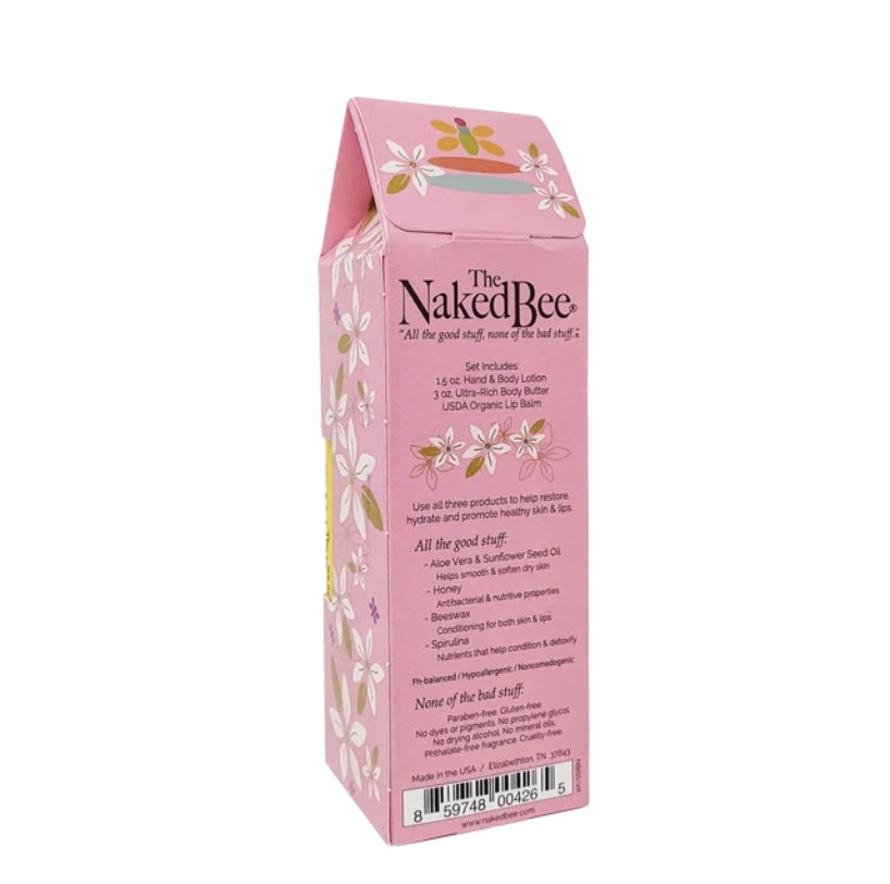 Naked Bee Vanilla Rose & Honey Gift Collection