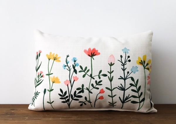 Wildflower Pillow