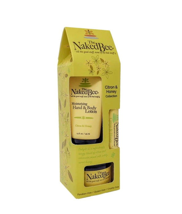 Naked Bee Citron & Honey Gift Collection