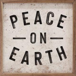 Kendrick Home Home Decor Peace On Earth Sign