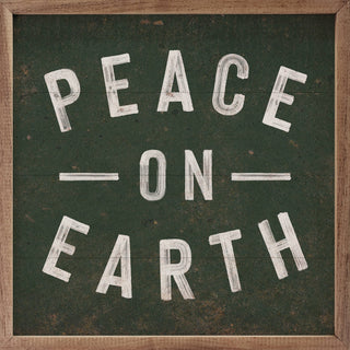 Kendrick Home Home Decor Peace On Earth Sign