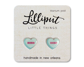 Lilliput Little Things Earrings Conversation Heart Earrings