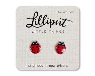 Lilliput Little Things Earrings Ladybug Earrings