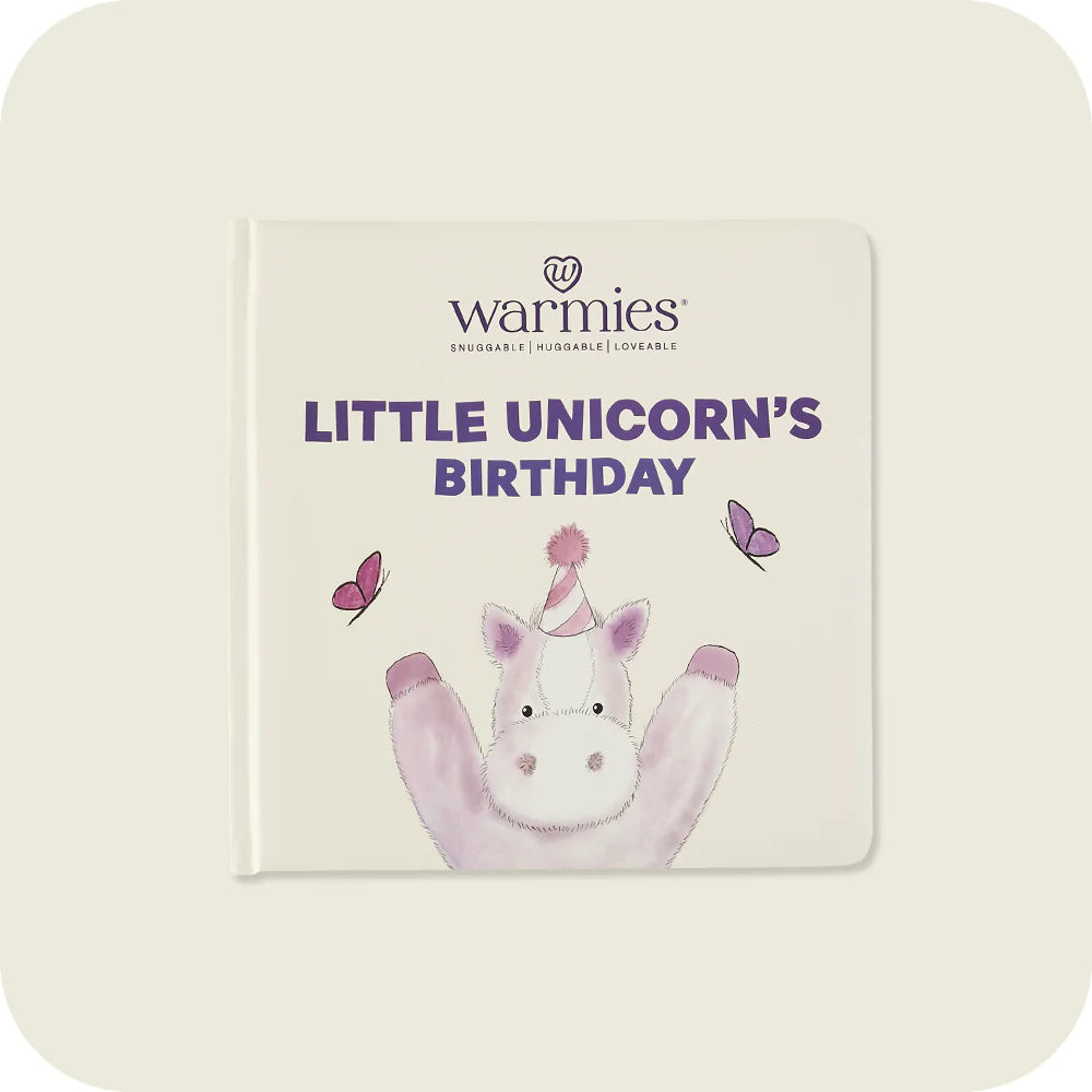 Warmies Little Unicorn's Birthday Book