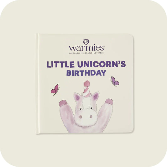 Warmies Little Unicorn's Birthday Book