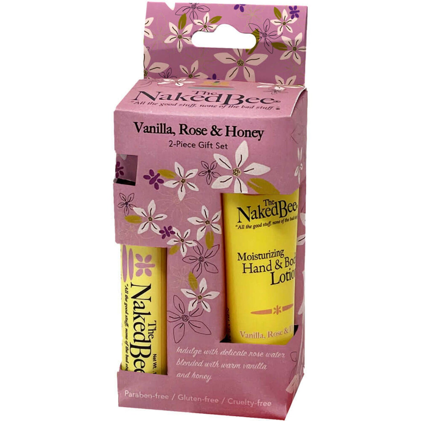 Naked Bee Vanilla Rose & Honey Pocket Pack