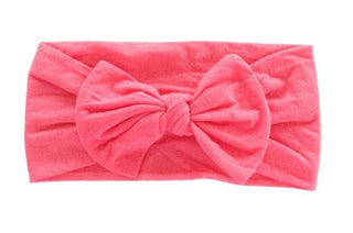 Coral nylon head wrap