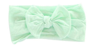 mint nylon head wrap