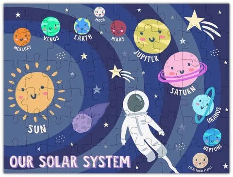 our solar system floor puzzle