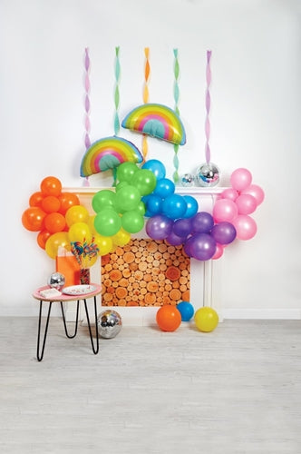 rainbow balloon arch garland kit