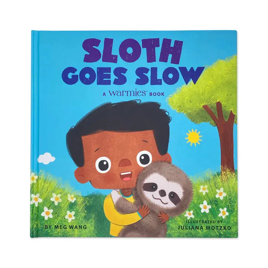 Sloth goes slow warmies book