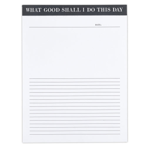What Good Note Pad