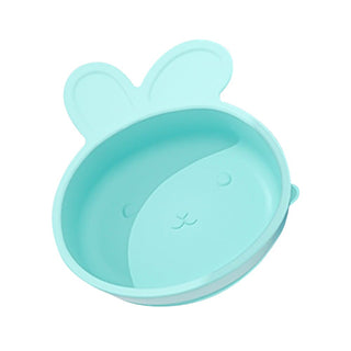 The Teething Egg Baby Goods BunnieBowl with Suction Cup