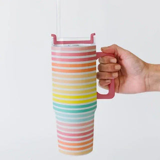 sunset to go mug