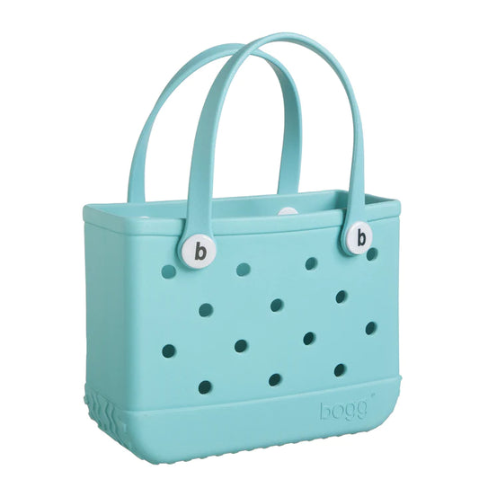 turquoise bitty bogg bag