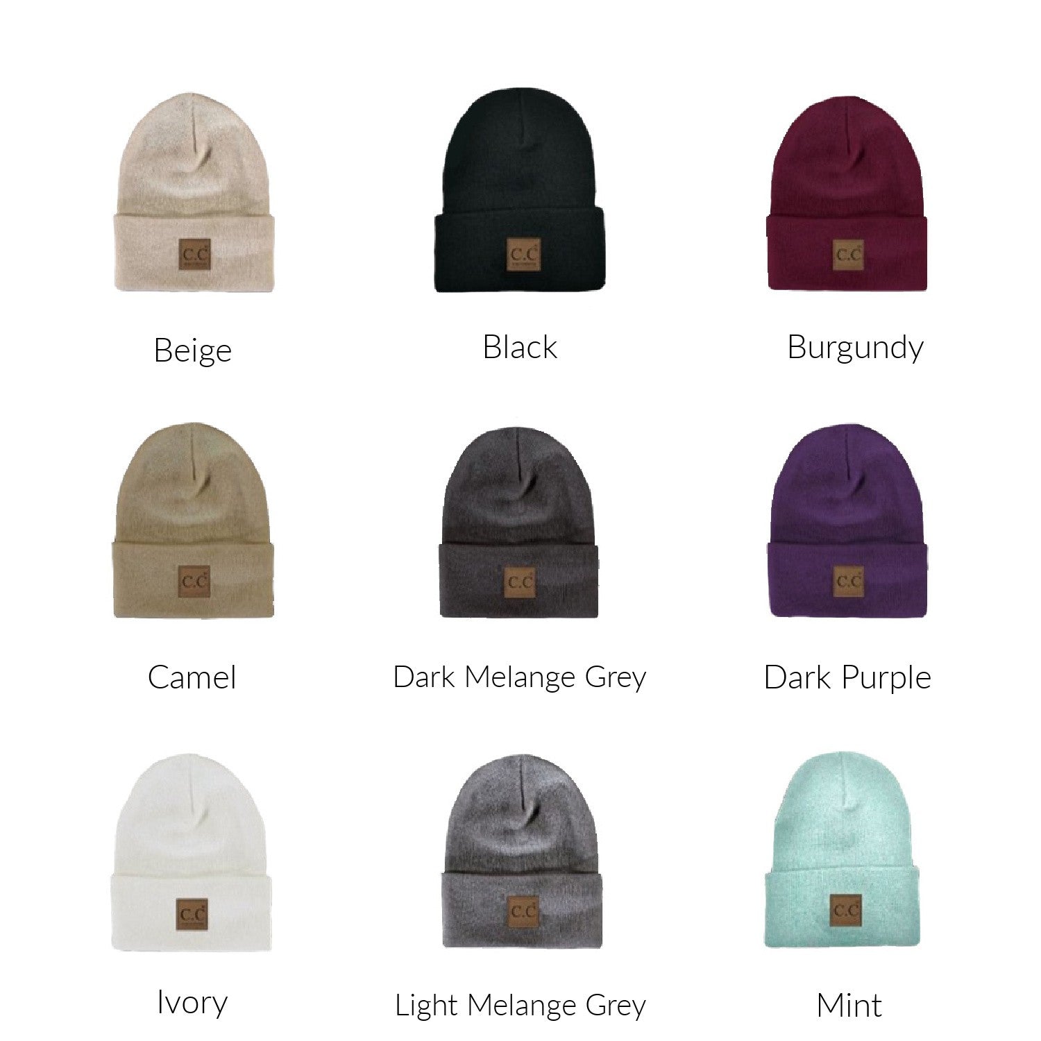 Adult CC unisex beanie