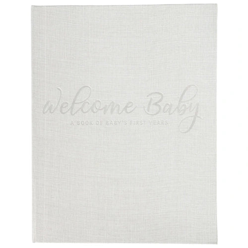 welcome baby memory book